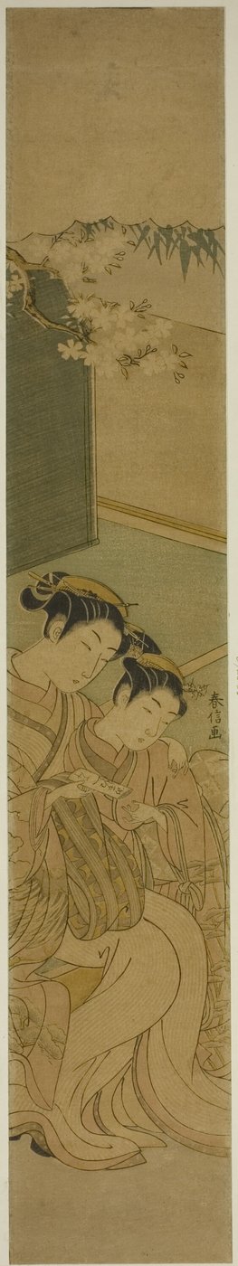 La carta de amor de Suzuki Harunobu