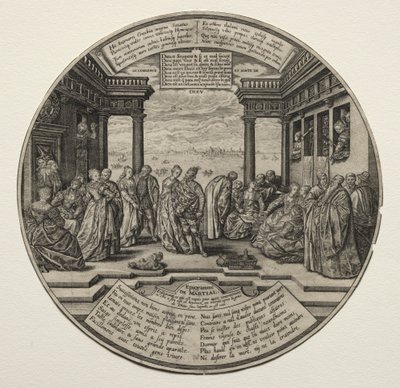 El baile veneciano de Theodor de Bry