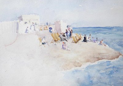 Estación de baño en St. Leonards-on-Sea de Theodore Roussel