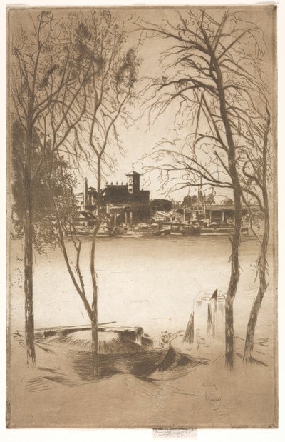 Laburnums y Battersea, 1889-1898 de Theodore Roussel