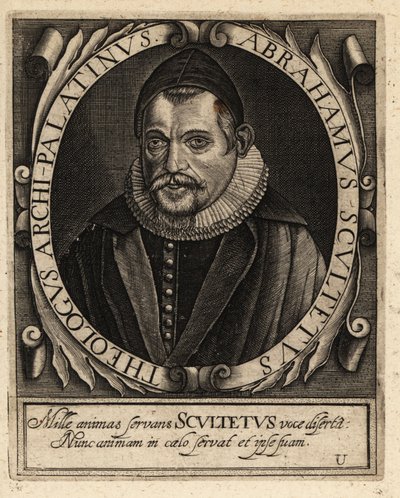 Abraham Scultetus de Theodore de Bry