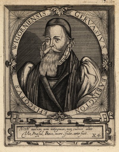 Gervase Babington de Theodore de Bry