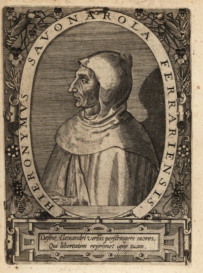 Girolamo Savonarola de Theodore de Bry