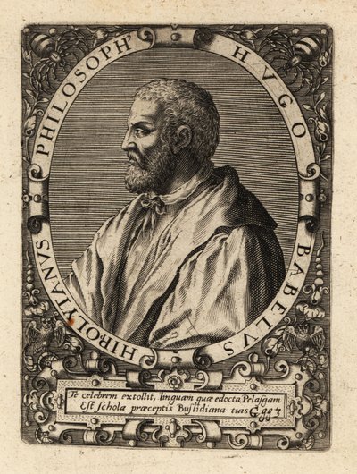 Hugues Babet, filósofo francés. de Theodore de Bry