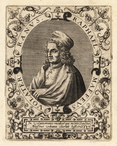 Raffaello Maffei, historiador italiano de Theodore de Bry