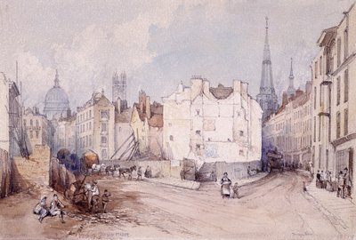 Cannon Street, Londres, 1851 de Thomas Colman Dibdin