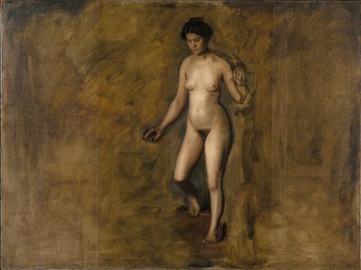 El modelo de William Rush, 1908 de Thomas Eakins