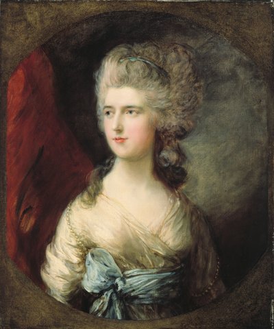 Lady Anna Horatia Waldegrave, c.1783 de Thomas Gainsborough