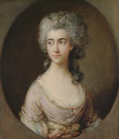 Mary Heberden, c.1777 de Thomas Gainsborough