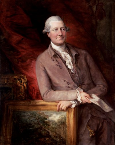 Retrato de James Christie (1730-1803) de Thomas Gainsborough