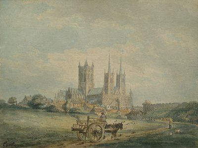 Catedral de Lincoln de Thomas Girtin