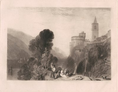 Castillo de Dartmouth, en el río Dart de Thomas Goff Lupton