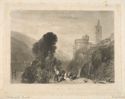 Castillo de Dartmouth, en el río Dart de Thomas Goff Lupton