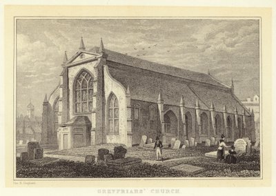 Iglesia de Greyfriars de Thomas Hosmer (after) Shepherd