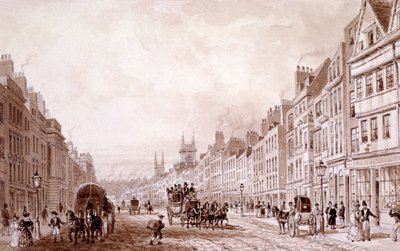 Holborn, Londres, c. 1830 de Thomas Hosmer Shepherd