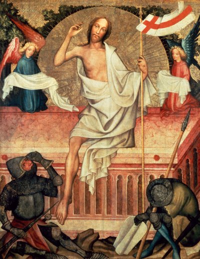 Resurrección, Panel del altar del Calvario de Garamszentbenedek de Thomas Kolozsvari