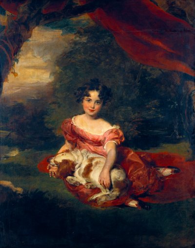 Retrato de la señorita Julia Beatrice Peel de Thomas Lawrence