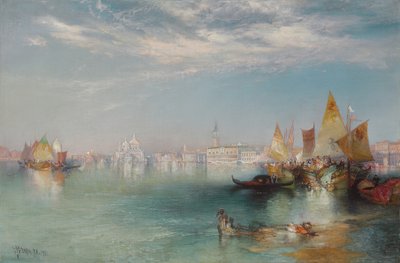 Gran Canal, Venecia, 1901 de Thomas Moran