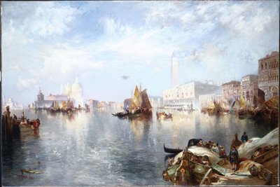 Gran Canal de Venecia, 1889 de Thomas Moran