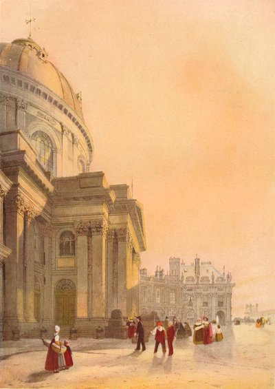 La Capilla del Instituto, París, 1839 de Thomas Shotter Boys