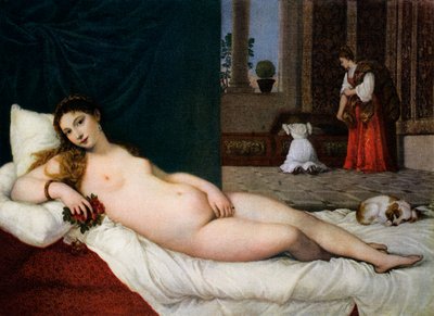 Venus de Urbino, c. 1538, 1937 de Tiziano Vecelli