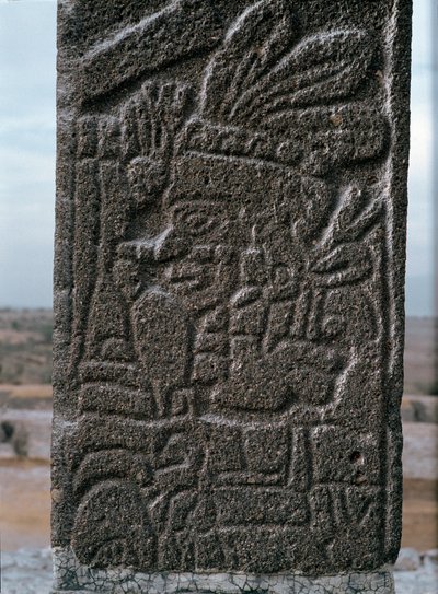 Relieve del templo de Tlahuizcalpantecuhtli de Toltec Toltec