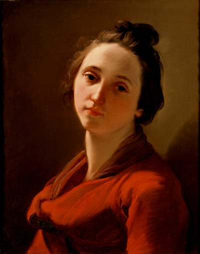 Cabeza de una joven, 1775-1778 de Ubaldo Gandolfi