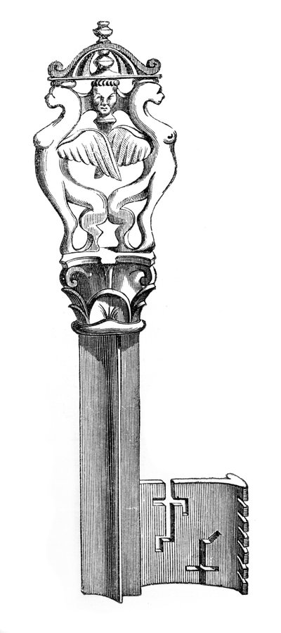 Una llave, siglo XIII, 1870 de Unbekannt