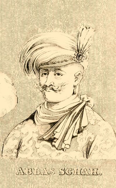 Abbas Schah, 1571-1629, 1830 de Unbekannt