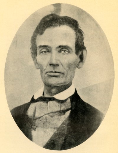 Abraham Lincoln, 1858 de Unbekannt