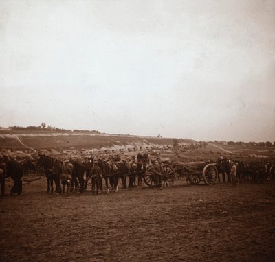 Artillería, Genicourt, norte de Francia, c. 1914-c. 1918 de Unbekannt