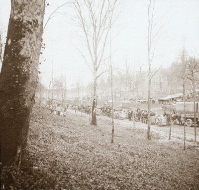 Artillería, Somme, norte de Francia, c1914-c1918 de Unbekannt