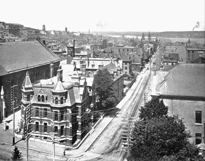 Barrington Street, Halifax, Nueva Escocia, Canadá, c. 1900 de Unbekannt