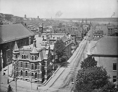 Calle Barrington, Halifax, Nueva Escocia, c. 1897 de Unbekannt