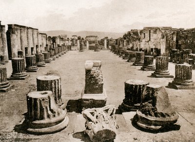 Basílica, Pompeya, Italia, c. 1900s de Unbekannt