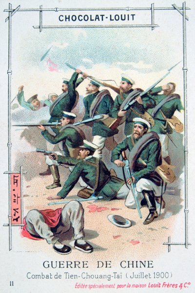 Batalla en Tien-Chuang-Tai, China, Rebelión de los Bóxers, julio 1900 de Unbekannt