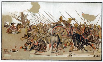 Batalla de Issos, 333 a.C., siglo I d.C. de Unbekannt