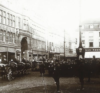 Tropas belgas, Aquisgrán, Alemania, c1914-c1918 de Unbekannt