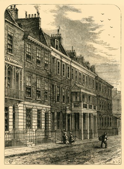 Casa de Carlyle, Great Cheyne Row, c1876 de Unbekannt