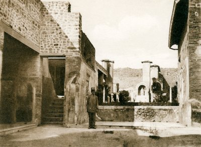 Casa de Marco Lucrezio Fronto, Pompeya, Italia, c1900s de Unbekannt