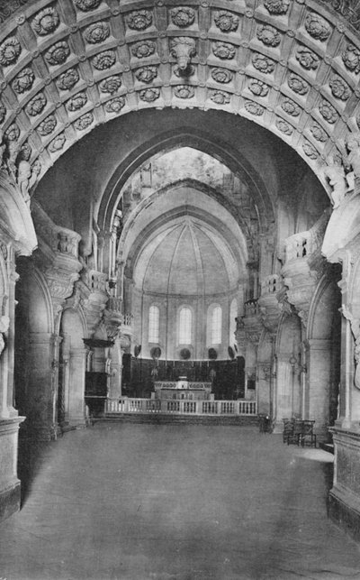 Catedral de Aviñón, interior, c1925 de Unbekannt