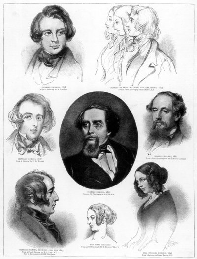 Charles Dickens, Novelista Inglés de Unbekannt