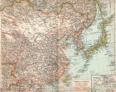 China y Japón, c1903, 1904 de Unbekannt