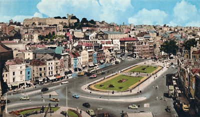 Centro de la ciudad, Bristol, c.1940s de Unbekannt