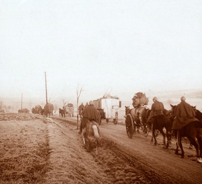 Convoy, Genicourt, norte de Francia, 1916 de Unbekannt