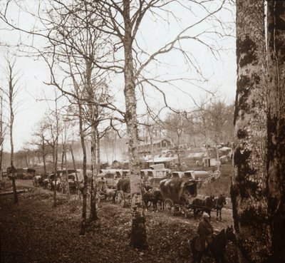 Convoy, Somme, norte de Francia, c. 1914-c. 1918 de Unbekannt