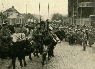 Soldados cosacos, Primera Guerra Mundial de Unbekannt