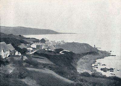 Coverack - La Cala y el Pueblo, 1895 de Unbekannt