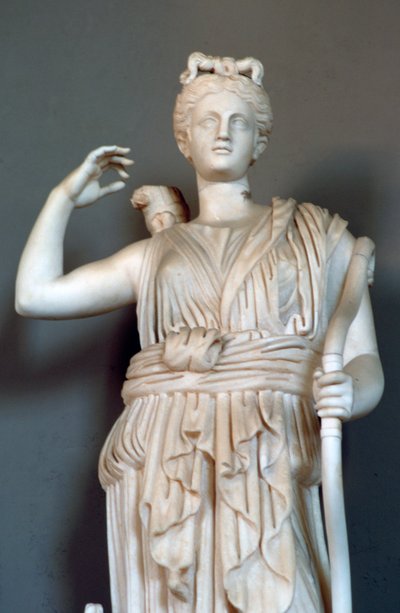 Diana (detalle), diosa de la caza, Museo Vaticano de Unbekannt