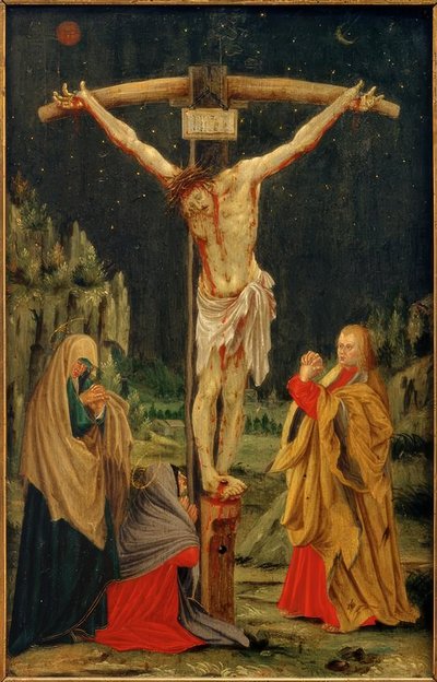 La crucifixión de Cristo (Después de Grünewald) de Unbekannt